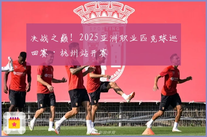 决战之巅！2025亚洲职业匹克球巡回赛·杭州站开赛